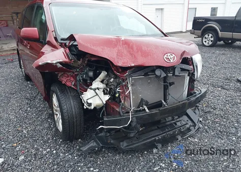 2012 Toyota Sienna Xle V6 8 Passenger из США, поврежденный, VIN 5TDYK3DC3CS203596